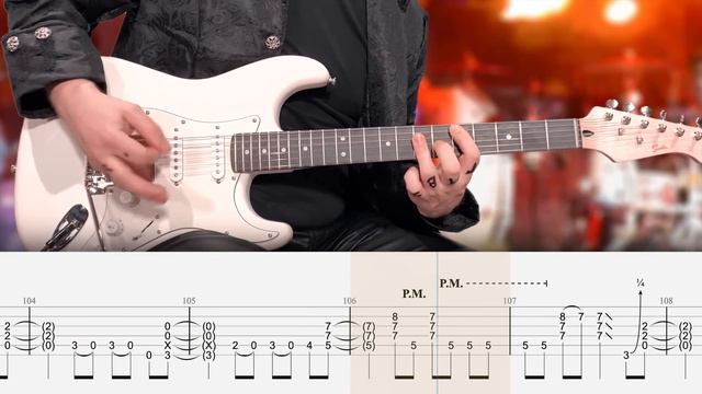 Motley Crue - Kickstart My Heart - Guitar Tab | Lesson | Cover | Tutorial | Donner DST-152W смотреть онлайн