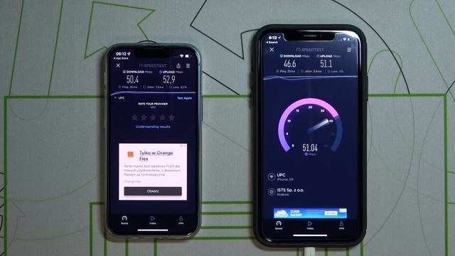 iPhone 13 mini vs iPhone XR - Проверка скорости Wi-Fi / На каком телефоне лучше работает сеть? смотреть онлайн