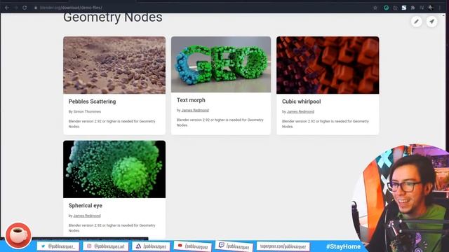 CYCLES ❤️ GEOMETRY NODES | Blender.Today LIVE #140 смотреть онлайн