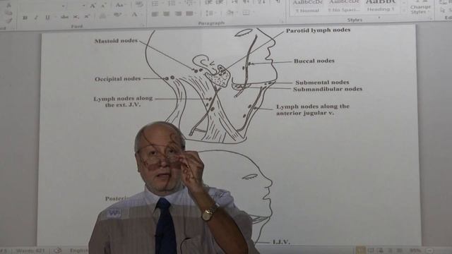 Anatomy - Lymphatic drainage of Head & Neck - part 1 смотреть онлайн
