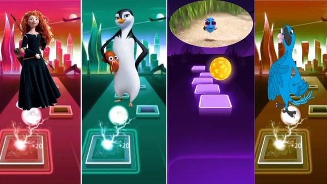 Brave🆚Surfs Up🆚Finding Dory🆚RIO 2💫Who is best?? смотреть онлайн