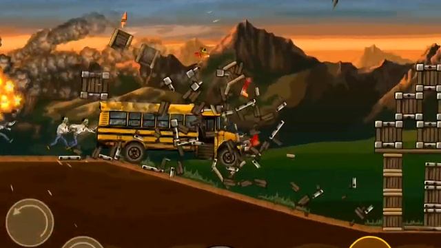 Earn to Die! Гонка Автобус против Зомби! Bus vs Zombie! Трасса Forgotten Hills! смотреть онлайн