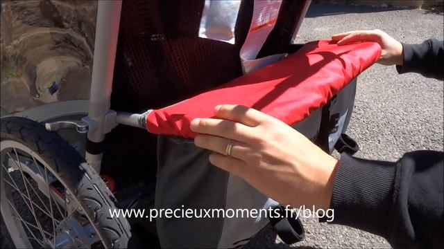 Test du chariot remorque Thule Cougar 2 montage / démontage, kits poussette et jogging / running смотреть онлайн