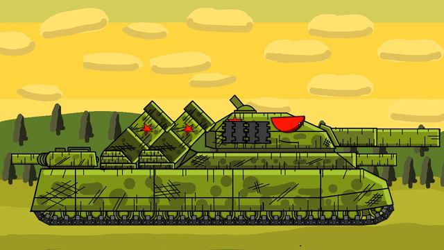 Female KV-6 and Ratte 10 - Cartoons about tanks смотреть онлайн