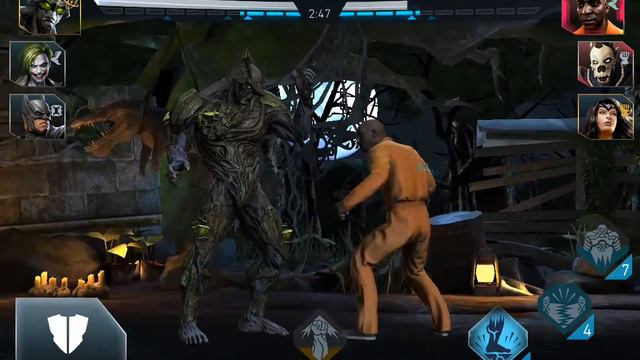 ИСПЫТАНИЕ НА "КОРОЛЕВА-ВОИН ЧУДО-ЖЕНЩИНА".СЛОЖНОСТЬ 1.-Injustice 2 Mobile смотреть онлайн