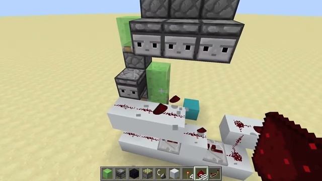 Minecraft Tutorial: 3x11 Sand Door, Powdered Concrete, Gravel, (java, PS3 PS4 only) смотреть онлайн