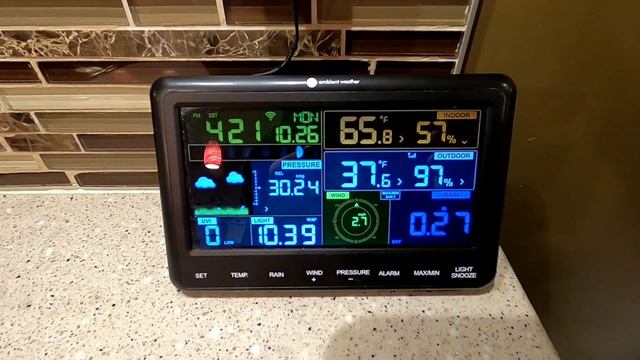 Ambient Weather Station WS2902 HOW To Connect to WiFi & AWNET APP Weather Underground Network смотреть онлайн
