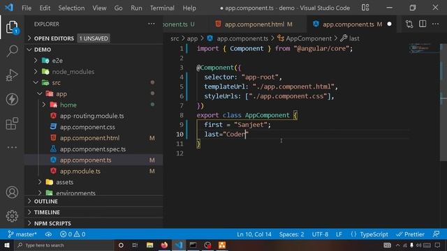 Angular Data Binding | Interpolation | Angular Interpolation смотреть онлайн