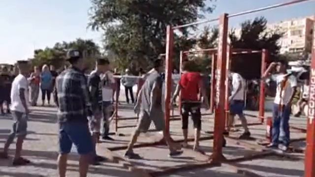 Соревнования по Воркаут в Актау 28.06.06 - Видеообзор смотреть онлайн