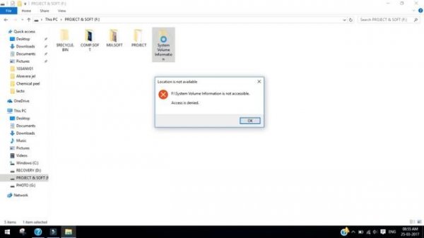 How to delete $Recycle.bin And System Volume information folder