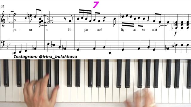 РОЗОВАЯ ПАНТЕРА на пианино Ноты The Pink Panther Theme Easy Piano Tutorial Sheet Music How to play смотреть онлайн