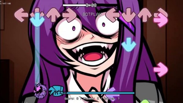 Funkin' in the Literature Club "nonexistent" FNF x DDLC mod (DDLC 5 YEAR anniversary)