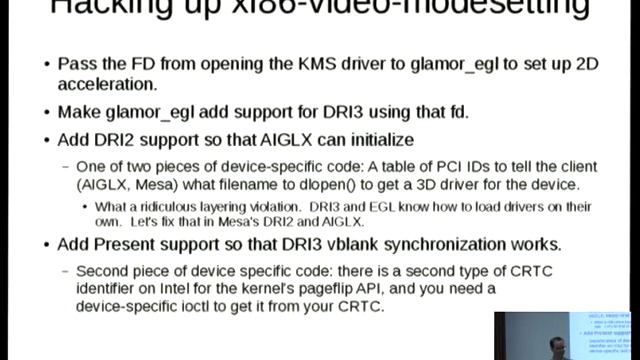 Building 2D rendering acceleration with OpenGL [linux.conf.au 2014] смотреть онлайн
