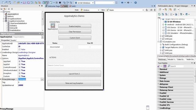 AppAnalytics for Delphi XE8 смотреть онлайн