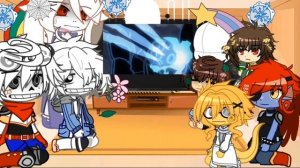 [ FULL VIDEO] l| Undertale react to Bendy Vs Sans ( Beast bendy vs nightmare sans ) |l Gacha Club