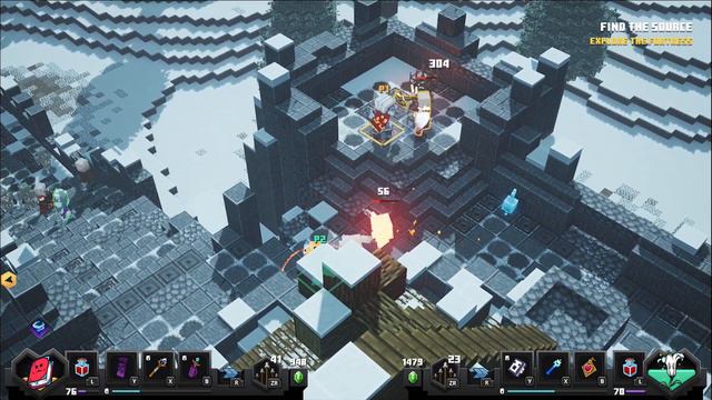 Owies! | Minecraft Dungeons | Creeping Winter DLC | Finale смотреть онлайн