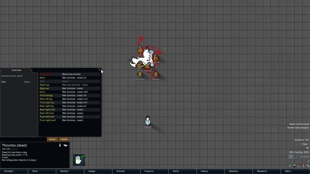 How Many Tortoises to Kill a Thrumbo? (RimWorld Duel) смотреть онлайн