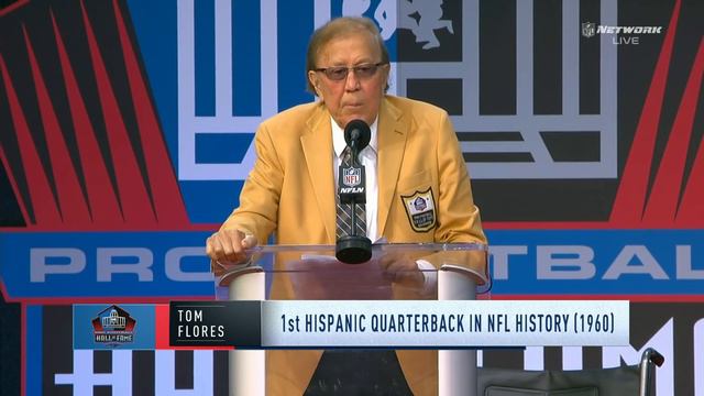 Tom Flores Full Hall of Fame Speech | 2021 Pro Football Hall of Fame | NFL смотреть онлайн