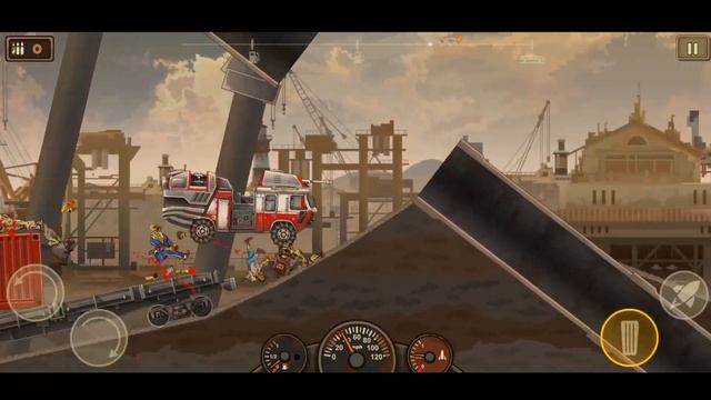EARN TO DIE 2 - Gameplay Walkthrough Part 52 - New Zombie Car Game - (iOS, Android) смотреть онлайн