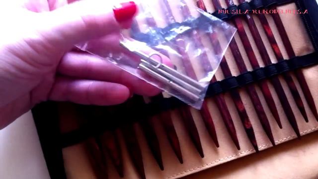 Обзор спиц KnitPro Cubics Symfonie Rose Deluxe