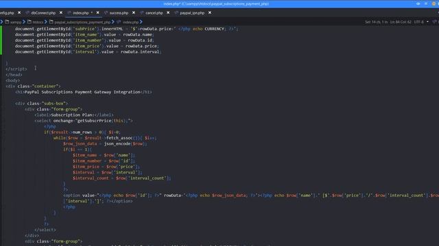 PayPal Subscriptions Payment Gateway Integration in PHP смотреть онлайн