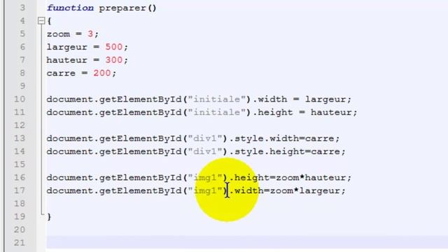 Javascript: zoom ou effet de loupe sur image смотреть онлайн