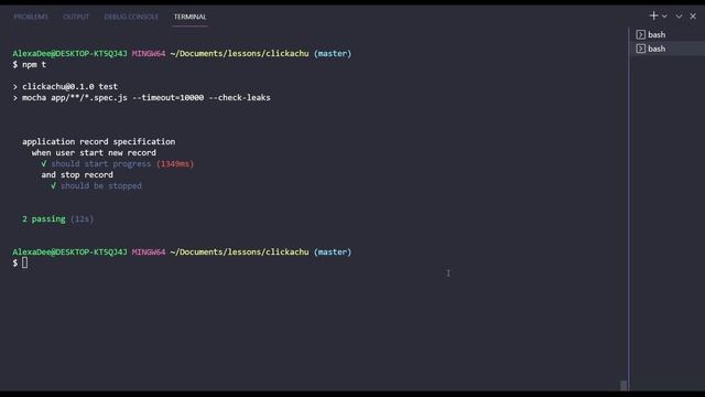 Практика JS Node Vue Electron. 09 Clickachu. Отслеживание закрытия selenium webdriver из node.js смотреть онлайн
