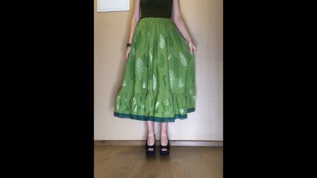 Юбка "Папоротник", без подкладки смотреть онлайн