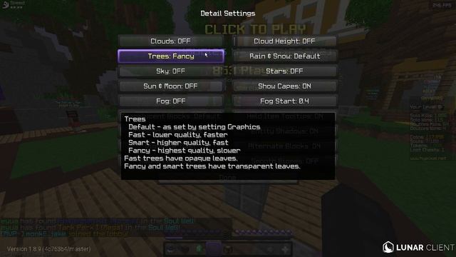BEST Minecraft Settings for FPS in 1.8.9 смотреть онлайн