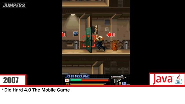 Evolution Die Hard Games for Java Mobile смотреть онлайн