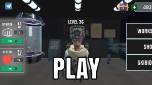 я играю в игру лаборатория скибиди туалетов.