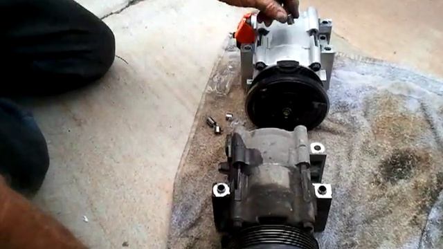 1995 Lincoln Town Car AC Compressor Parts Repair And Replacement Part 2