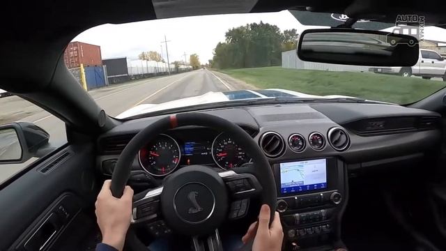 Дорожный тест драйв 2020 FORD MUSTANG Shelby GT 350 | Test drive 2020 FORD MUSTANG Shelby GT 350 смотреть онлайн