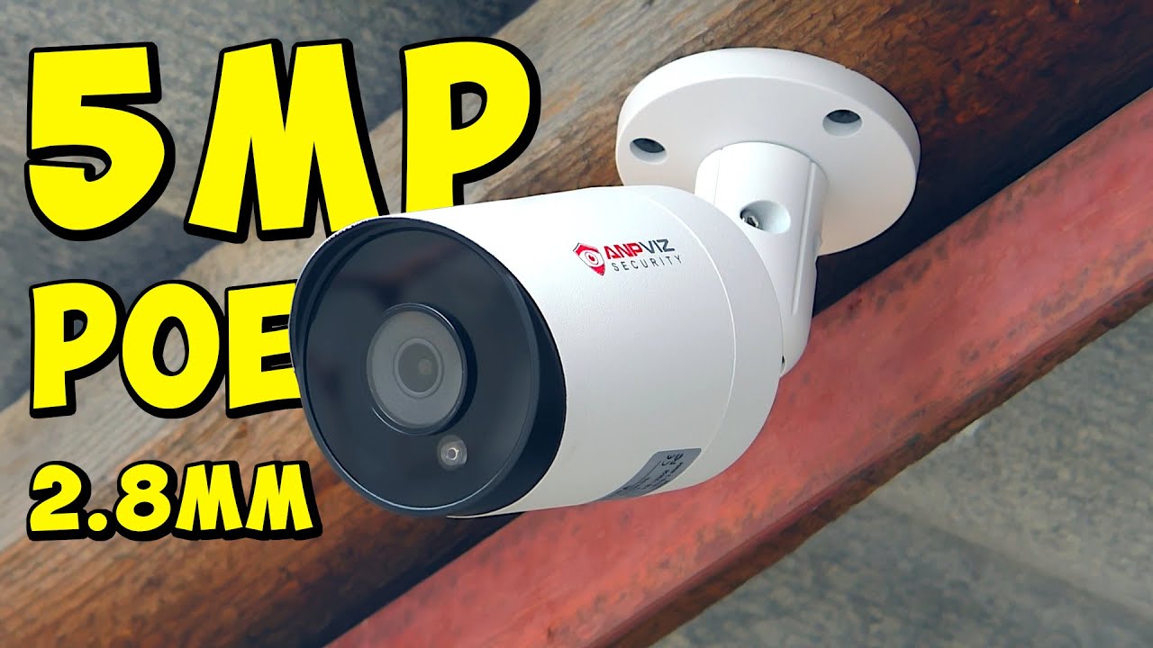 ОТЛИЧНАЯ НЕДОРОГАЯ POE 5MP КАМЕРА НАБЛЮДЕНИЯ ANPVIZ ИЗ КИТАЯ С АЛИЭКСПРЕСС смотреть онлайн