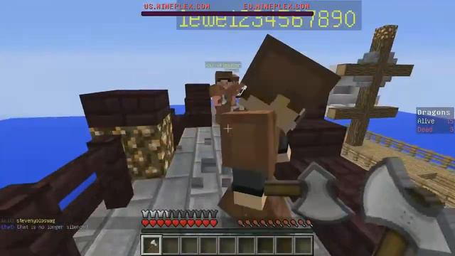 Все режимы MinePlex Minecraft Mix Arcade Mini Game LastRise смотреть онлайн