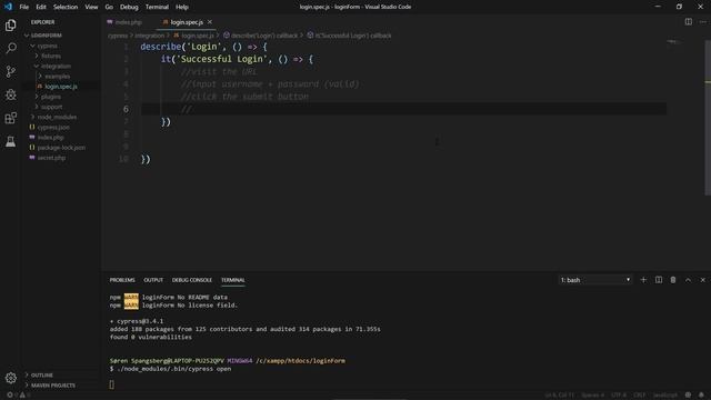 Testing Web Applications with Cypress смотреть онлайн