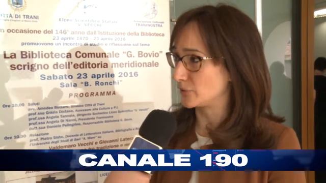 TRANI | Compleanno della biblioteca giovanni bovio смотреть онлайн