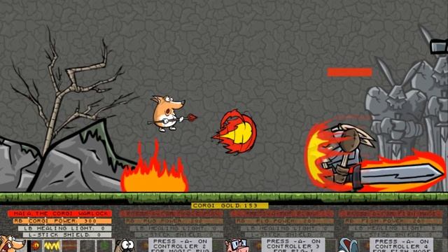 "Corgi Warlock" - Intense Indie Action смотреть онлайн