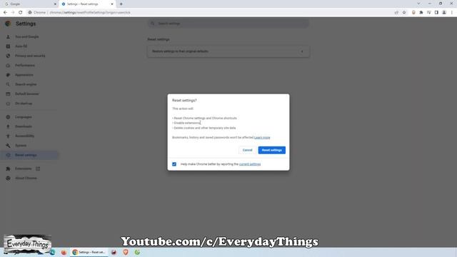 Start Fresh: How to Reset Google Chrome to Default Settings смотреть онлайн