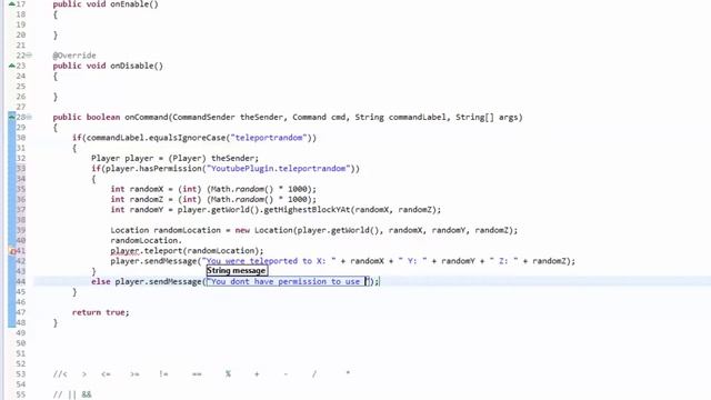 Bukkit For Beginners - Episode 10 - Permissions