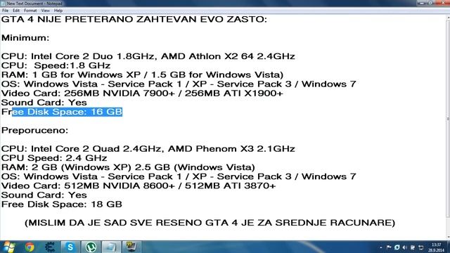 da li je GTA 4 zahtevan смотреть онлайн