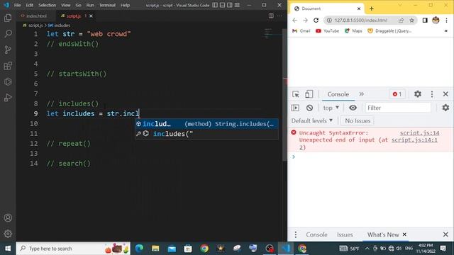 String methods in JavaScript 2022 ( Part 4 ) | شرح بالدارجة смотреть онлайн