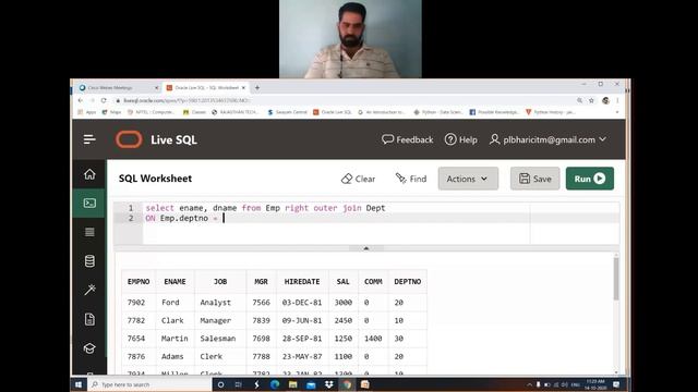 33. SQL: Working with Joins (Outer Join - II) смотреть онлайн
