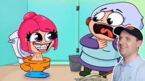 МОЁ ТЕЛО ПРИНИМАЕТ ЛЮБУЮ ФОРМУ ЧЕЛЛЕНДЖ | АНИМАЦИЯ | Реакция на Луану