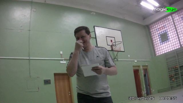 Открытая тренировка по волейболу. ВКИ НГУ. (25.04.2014) часть 1 смотреть онлайн