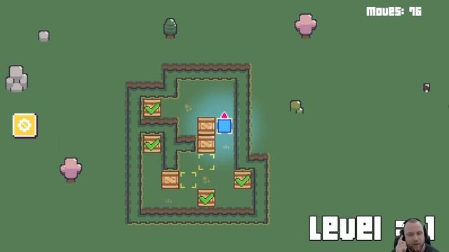 Sokoban x2! - Game Design Feedback #1 #sokoban #pixelart #gamedesign #gamedev смотреть онлайн