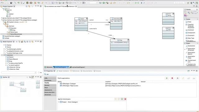 Code Generation with Papyrus Designer III: External types and Collection types смотреть онлайн