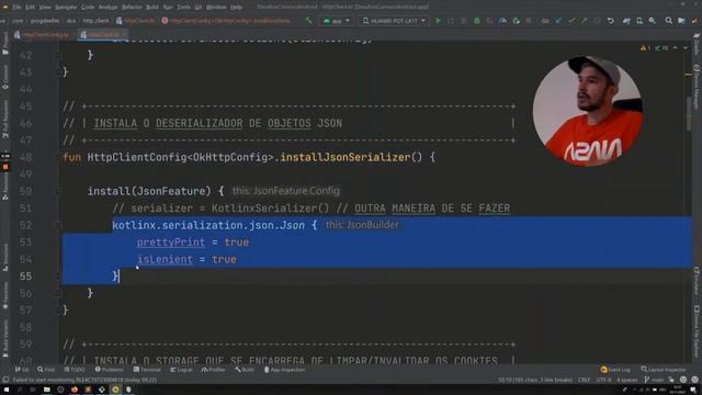 ✔️ [CLIENT ENGINE] COMO FAZER REQUISIçÕES HTTP COM KTOR-CLIENT ANDROID STUDIO смотреть онлайн