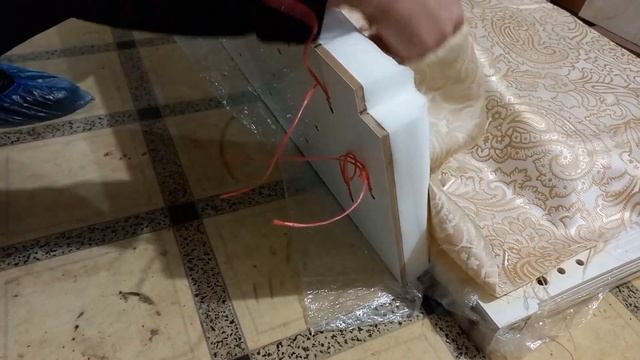 Как рассчитать ткань для каретной стяжки. Реставрация каретной стяжки кровати. Часть2 смотреть онлайн