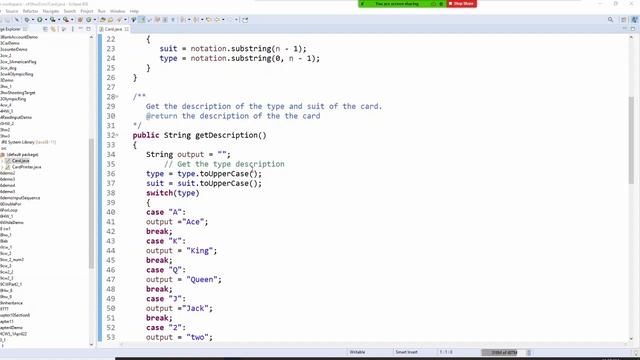 Java programing , takes user input of a card return a description. ex ,input QS get Queen of Spade смотреть онлайн